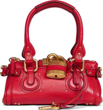 Chlo&eacute; Paddington leren schoudertas