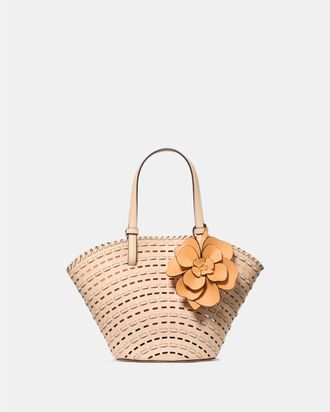 Kate Spade New York Womens Dahlia Tote Bag - Orange Leather - One Size
