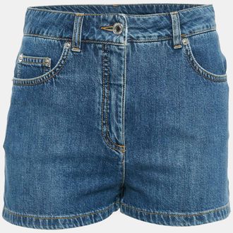 Moschino Blue Denim Shorts S