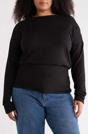 Renee C Banded Hem Top in Black at Nordstrom Rack, Size 3 X