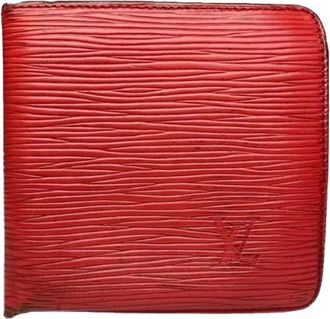 Louis Vuitton Pre-owned Wallets, female, Red, Size: ONE SIZE Pre-owned Leather Wallet