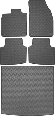 OEM Volkswagen Id.4 Crossover A Partir De Diciembre De 2020. Juego De Alfombrillas De Goma Para Coche Y Alfombrilla Para Maletero