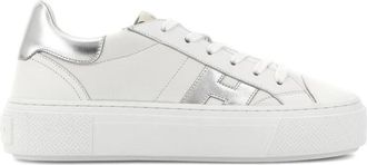 Hogan Crosswind Sneakers - Dames - Sneakers - Wit - 40 EU - Leer - Schoenen