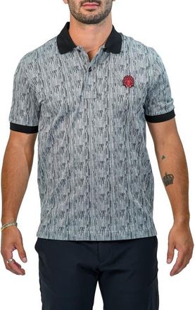 Maceoo Mozart Signal Polo in Grey at Nordstrom, Size 3
