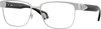 Versace Demo Rectangular Mens Eyeglasses VE1306 1266 57