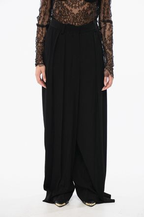 Balmain Pantaloni a 2 Pinces in Crepe di Viscosa Balmain