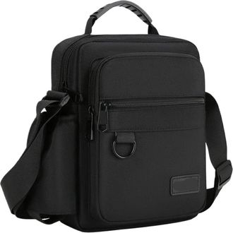 Generic Compatible For Mens Bag Handbag Crossbody Bags Easy(Black)