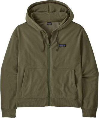 Patagonia Ahnya Full-Zip Hoody Fleecejacke f&uuml;r Damen | oliv