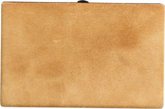 Dolce & Gabbana Beige Velvet Calf Leather Clutch Evening Women Purse Womens Bag