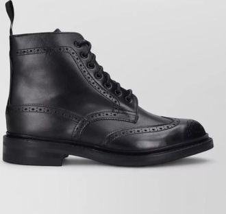 Trickers leather ankle boots