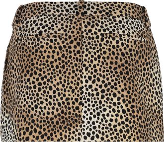 Michael Michael Kors Womens Mini Skirt Bone Polyester