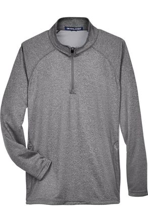 Devon & Jones Stretch Tech-Shell Compass Quarter-Zip Pullover
