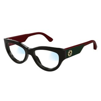 Gucci GG1665S001 Cat-Eye Black Frame Sunglasses - Black