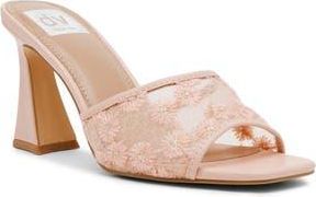 Dolce Vita Yossi Slide Sandal in Pink Lace at Nordstrom Rack, Size 8.5