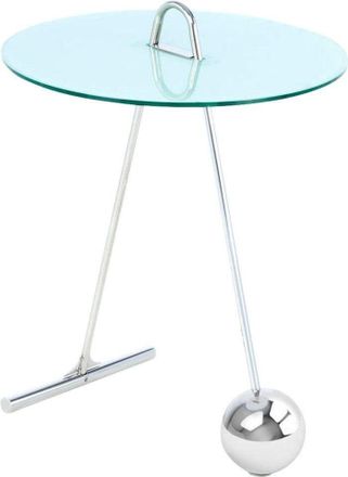 Kayoom Beistelltisch »Pendulum 525, mit runder Tischplatte« 1 Stk. tlg. Marmoroptik, Gestell im Pendel-Design, praktisch tragbar