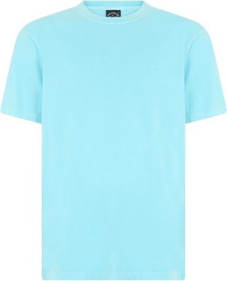 Paul & Shark Katoenen T-shirt - Heren - T-shirts - Blauw - 2XL - Katoen - Tops