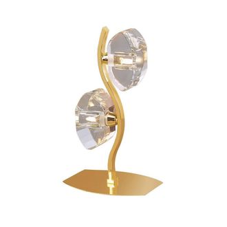 Netlighting Alfa Table Lamp 2 Light G9 French Gold