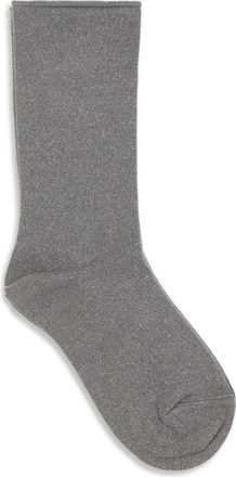 Brunello Cucinelli Womens Cashmere Socks Grigio Medio