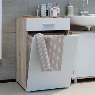 Vicco Mueble De Ba&ntilde;o Matteo, Sonoma, 50 X 78.5 Cm Vicco