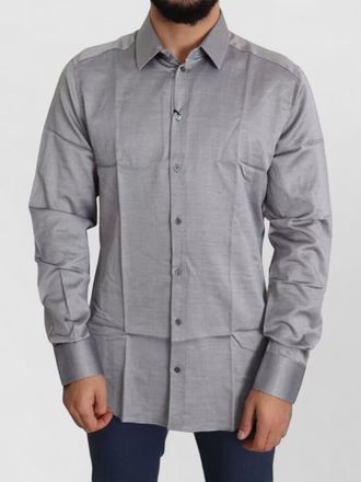 Dolce & Gabbana slim-fit cotton dress shirt