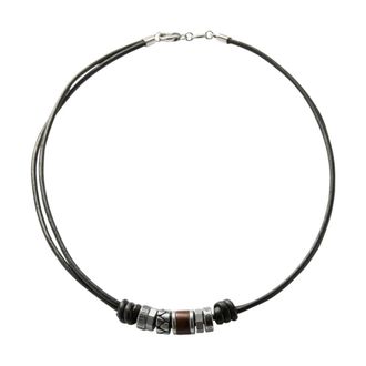 Fossil Necklaces - Heren - Kettingen - Zwart - ONE Size - Accessoires