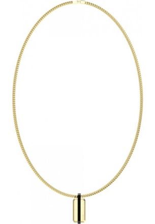 Guess JUMN0S108JWYGSTT-U Mens Noir Necklace - Gold Stainless Steel - One Size