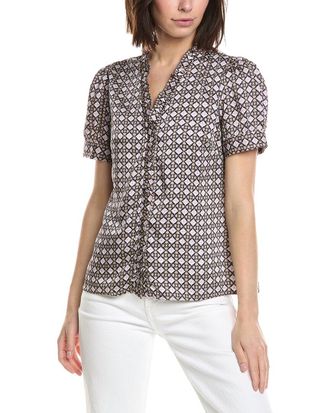 CeCe by Cynthia Steffe Cece Ruffle-Trim Top