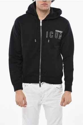 Dsquared2 Full-Zip ICON Sweatshirt with Hood size M