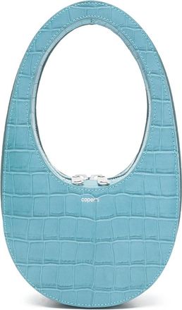 Coperni Mini Croc-effect Zip Tote Bag