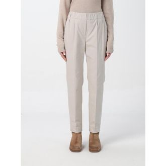 Brunello Cucinelli Light Beige Tailored Trousers, Brand Size 44 (US Size 10)