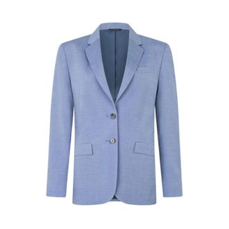 Brooks Brothers Wool Blend Blazer - female - Brooks Brothers - Blazers - Blue - 3XS - Jackets