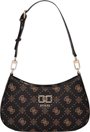 Guess Emelie Logotas Tas - Dames - Schoudertassen - Bruin - ONE Size - Tassen