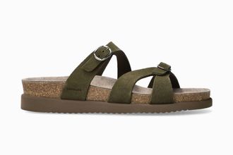 Mephisto Womens Hannel Sandals In Loden