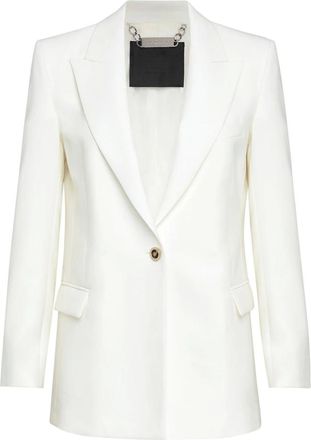Philipp Plein Jassen, Dames, Wit, L, Wol, Blazer
