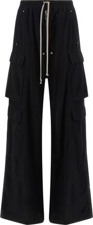 Rick Owens Cotton Cargo Womens Pants
