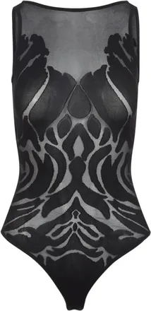 Wolford Mujer, Camisetas, Negro, Talla: S