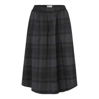 Lollys Laundry Gonna Midi EllaLL - - Skirts - Donna - Grigio - M