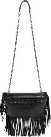 Longchamp Amazone Leather Belt Bag in Black at Nordstrom Rack