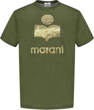 Isabel Marant Zewel T-Shirt - female - Isabel Marant - T-Shirts - Green - XS - Tops