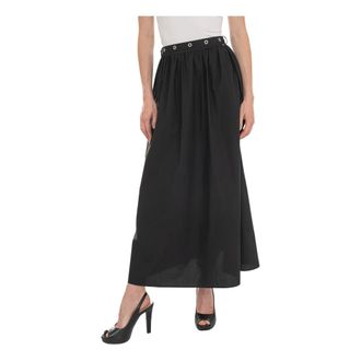 HUGO BOSS Rokken, Dames, Zwart, L, C-Vidol Bell-flared skirt