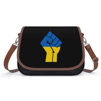 Generic Support Ukraine Fashion Womens Crossbody Bags Novelty Handbag Shoulder Bag Purse