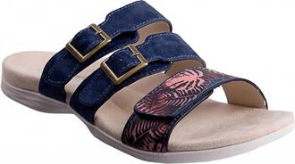 Spenco Womens Orchid Sandal In Tropical Blue