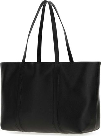 Jil Sander Leather Tote Bag - Black