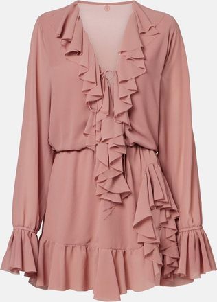 Bananhot Bellen ruffled minidress