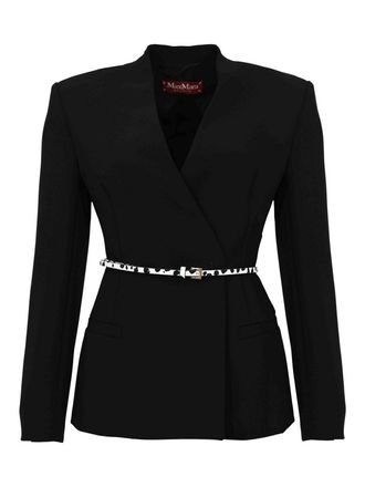 Max Mara Mstquinoa Double-breasted Cady Jacket