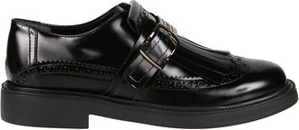 Tod's Stijlvolle Loafers - Dames - Loafers - Zwart - 39 EU - Leer - Schoenen