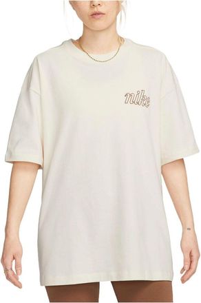 Nike (WMNS) Nike Sportswear Bear Graphic Oversized T-shirt Asia Sizing Pale Ivory FQ6010-110