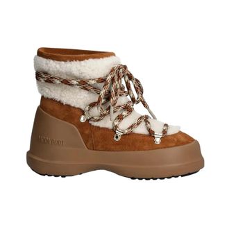 Moon Boot Luna Boot Shearling - Dames - Schoenen - Bruin - Maat: 36 EU Wol