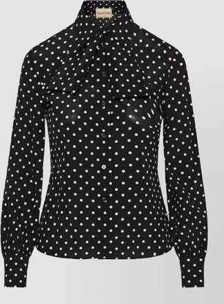 Valentino silk printed blouse