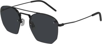 Saint Laurent SL 422 002 Mens Sunglasses Black Size 52 - Free RX Lenses - Free RX Lenses